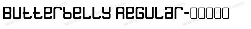 Butterbelly Regular字体转换